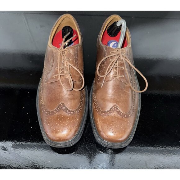 Dr. Comfort Wing Mens Leather Diabetic Casual Dress Shoes Oxfords Size 10 Brown main image 4